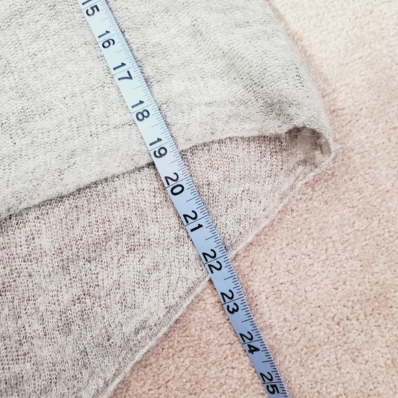 Charli London Alpaca Merino Wool Cozy Gray Knit Sweater S - Picture 6 of 6